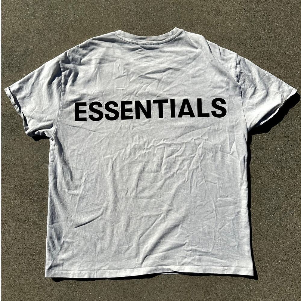 Back Print Essentials Fear of God FOG Tee Tee Shirt